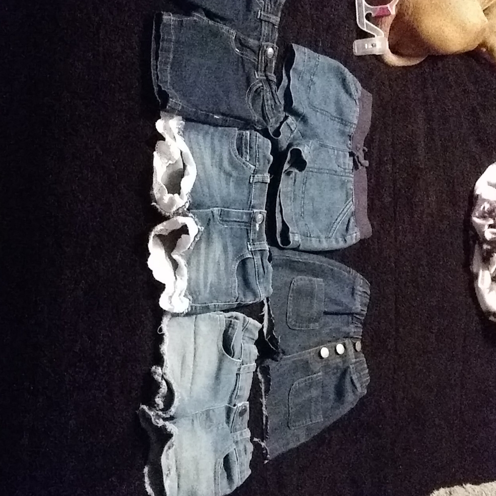 5T girl Jean shorts Lot